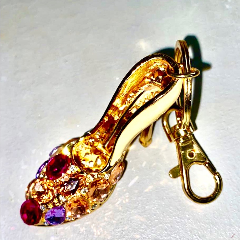 High-Heel-shoe keychain-/